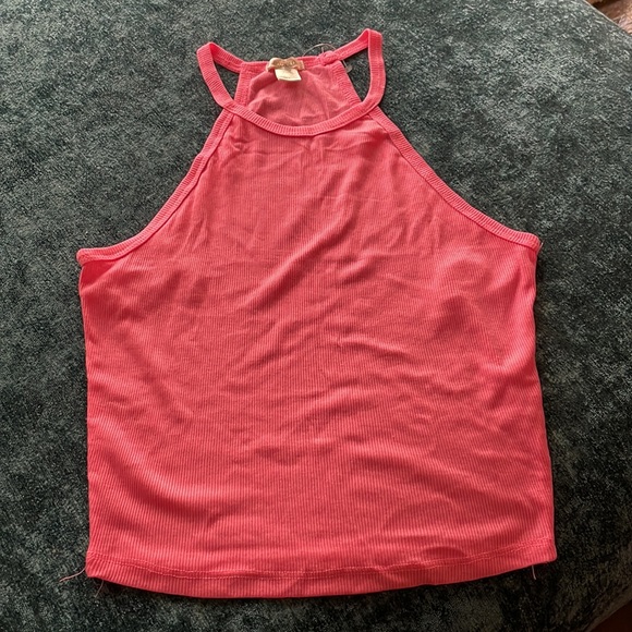 Bozzolo | Tops | Bozzolo Hot Pink Razor Back Ribbed Tank | Poshmark
